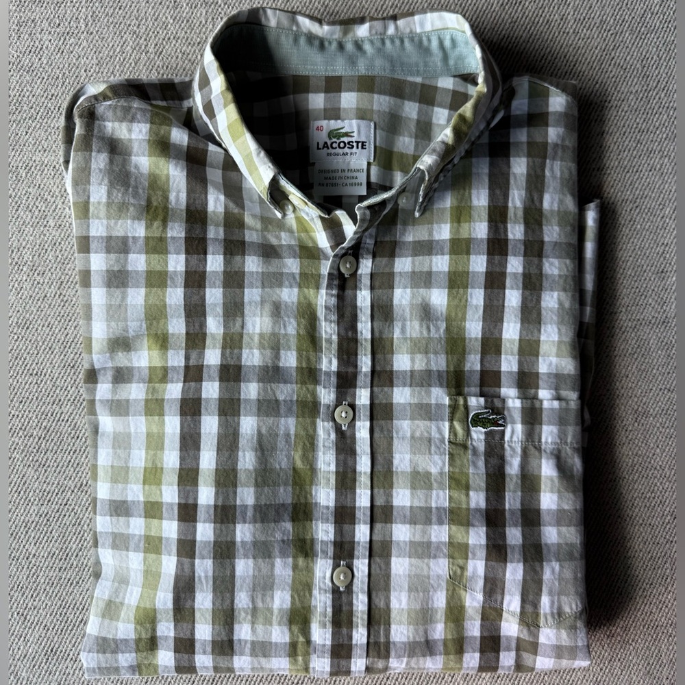 Lacoste Long Sleeve - Medium (size 40)